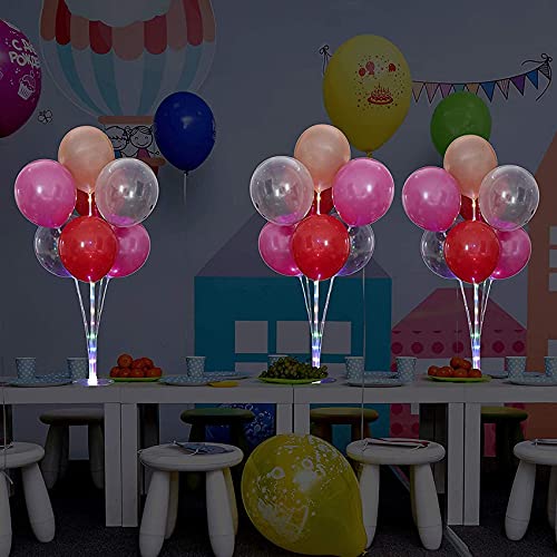 Sunshine smile 4 Stück Palloncino Supporto Kit