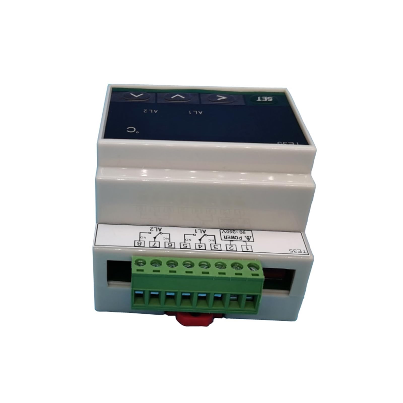 Thermostat numérique, Affichage numérique Intelligent de Rail DIN Thermostat, contrôleur température K même Type Chauffage et Refroidissement Pt100