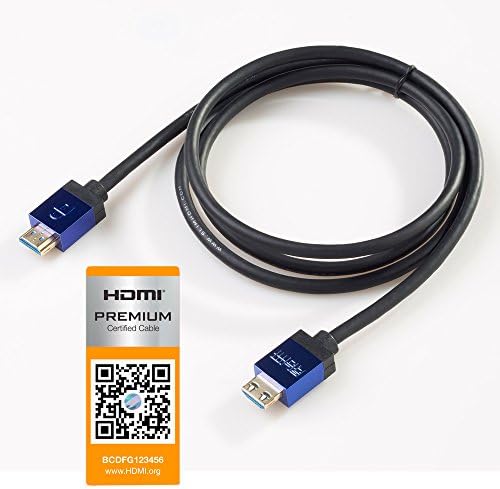 SlimHDMI 0.25m (25cm) Male Micro (Type D) to Male (Type A) Cable, The World's Slimmest HDMI Lead? (Gold Plated, 1080p, 3D, High Speed, ARC)