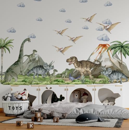 Vinilo Decorativo Dinosaurio para Pared Infantil