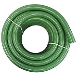 HydroMaxx Flexible PVC Heavy Duty Green Suction and Discharge Hose (1 1/2' Dia x 100 ft)