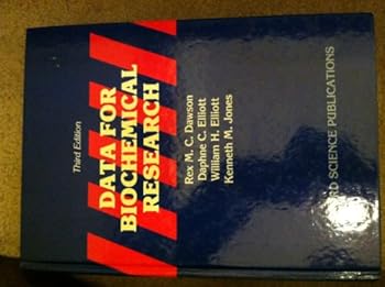 Hardcover Data for Biochemical Research Book