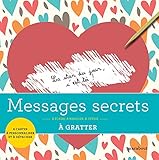 Livre à gratter- Messages secrets