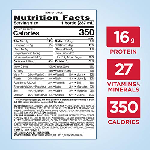 Ensure Plus Nutrition Shake With 16 Grams Of Protein, Meal Replacement Shakes, Strawberry, 8 Fl Oz (Pack Of 24) #TOP4