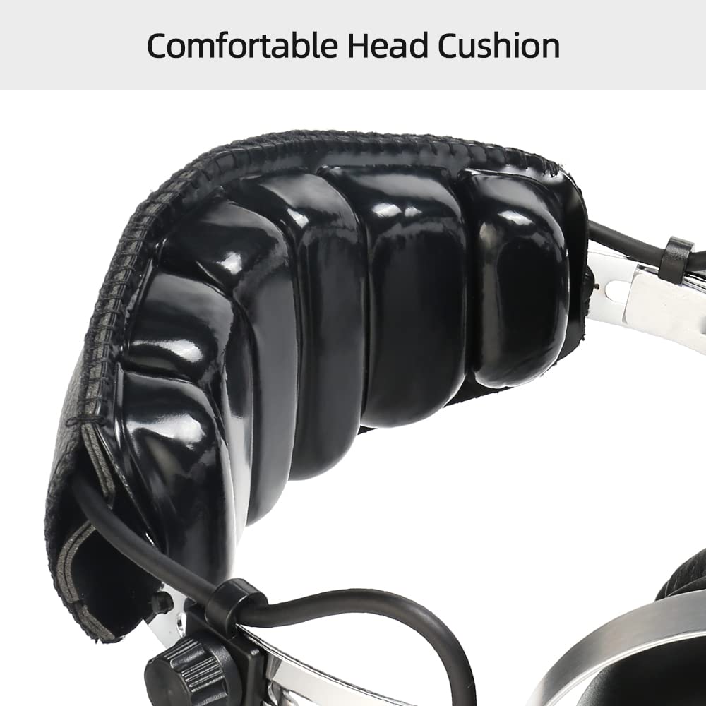 Amazon.co.jp: ヘリコプター用航空ヘッドセット、U174/Uプラグケーブル