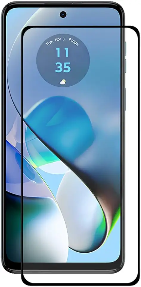 Película Premium 9D Cerâmica Para Moto G54 De 6,5 Polegadas - (Bluepink)