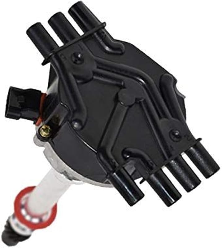 Distribuidor EFI A-Team Performance preto para Chevy GM V6 4.3L/262 1995–2007 – FBA-HEI671BK