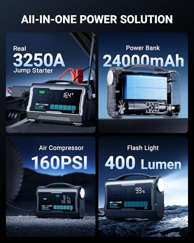 Portable Car Jump Starter Power Bank