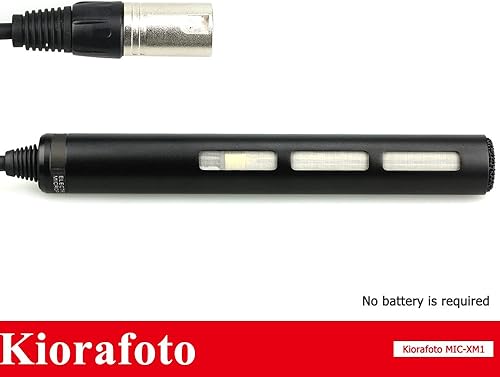 Miniatura 6 de Kiorafoto Micrófono de videocámara para Sony HXR-NX30, HXR-NX70, HXR-NX5, DSR-PD170, HVR-A1, HDR-AX2000, reemplaza a ECM-XM1