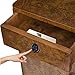 Super Mini Fingerprint Lock for Drawer Cabinet Wardrobe Round Smart Electric Anti Theft Safe Security Fingerprint Door Lock