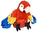 Lashuma Cuddlekins Plüschtier Roter Ara Papagei, Kuscheltier Vogel 20 cm