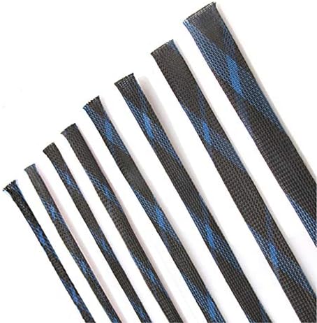 1M 5M 10M 20M Cables Wire Gland Protection Insulation Braided Sleeving Tight Expandable Cable Sleeve 2/4/6/8/10/12/15/20/25mm - (Inside Diameter: 20mm, Length: 20M)
