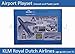 Produktbild KLM B747 Airport Spielzeug Set 13 Teile