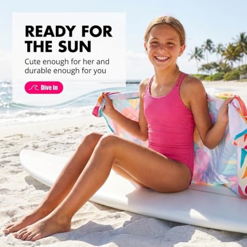 Image of Kanu Surf Girls' Reese UPF 50 Beach Sport Criss-Cross One Piece Swimsuit