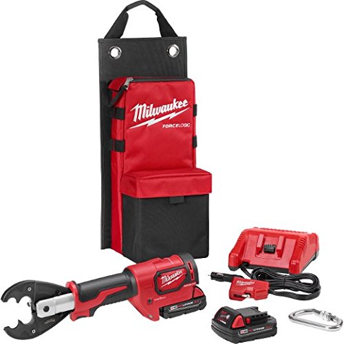 Milwaukee 2678-22O M18  Force Logic 6T Utility Crimping Kit With D3 Grooves And Fixed O Die #TOP12
