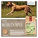 ORIGINAL LECKERLIES Weiße Hunde Gemüse-Flocken Black&White, 1 kg getreidefreie Gemüseflocken, Hundeflocken, Barf Zusatz Hund Hundefutter – Naturprodukt für Hunde