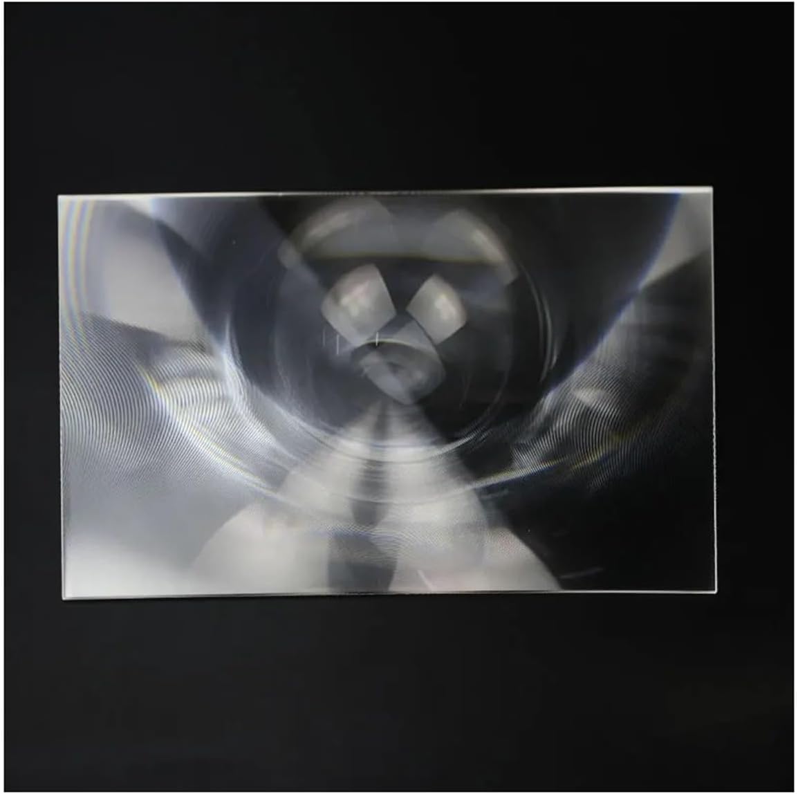 Prisms & Kaleidoscopes 400x300mm Large Optical Plastic Fresnel Lens PMMA for Projector Length 600mm Magnifier Concentrator Lenses Science Classroom Optics Kits