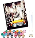 WANGWANGMIAO Pintar por Numeros Adultos,sin marco