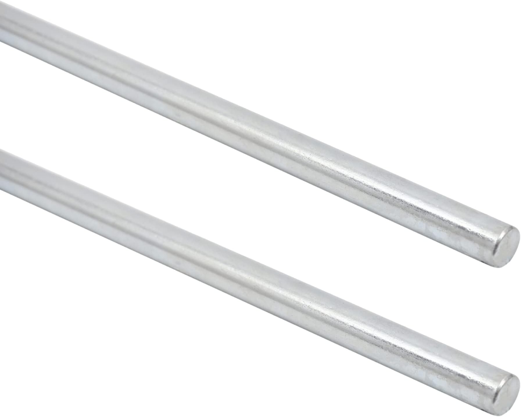 AR-PRO (2-Pack) 3/4” x 36” Zinc Plated Steel Rods Designed for Use as an Axle Shaft on Hand Trucks Dollies Wagons 4005BC Wheelbarrows