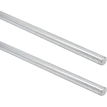 AR-PRO 2-Pack 3/4 x 36 Zinc Plated Steel Rods Designed for Use as an Axle Shaft on Hand Trucks Dollies Wagons 4005BC Wheelbarrows