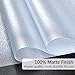 Coavas Privacy Window Film 35.5’’by78.8’’Decorative Static Cling Glass Window Film Non Adhesive Window Sticker Paper Use in Office Home Bathroom Livingroom Kitchen Glass Window Film