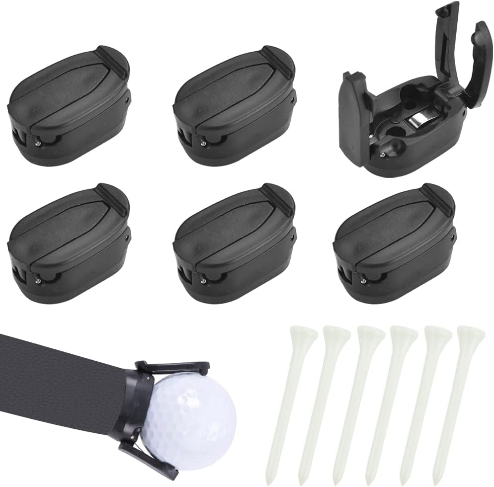 ZACUDA 6 PCS Ramasseur de Balle de Golf avec 6 PCS Clous de Golf