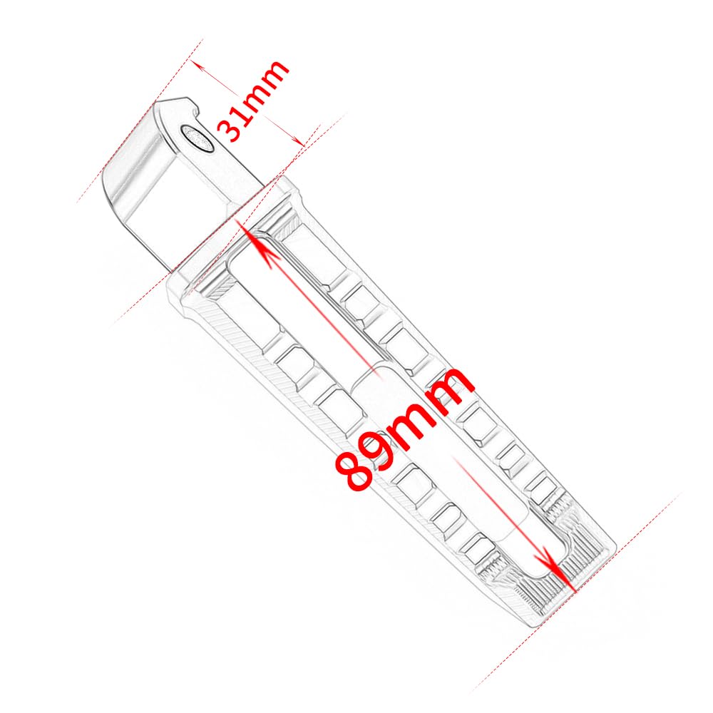 ZX-6R Rear Pegs Motorcycle Passenger Pegs For Kawasaki ZX6R 2003
