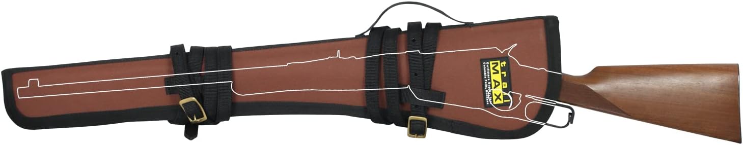 TrailMax Carbine Rifle Scabbard, Gun Case, Up to 24 inch Barrel, Attaches to Horse Saddle, ATV/UTV, Shock Absorbent, Heavy Duty Polyester Shell, Outfitter Scabbard