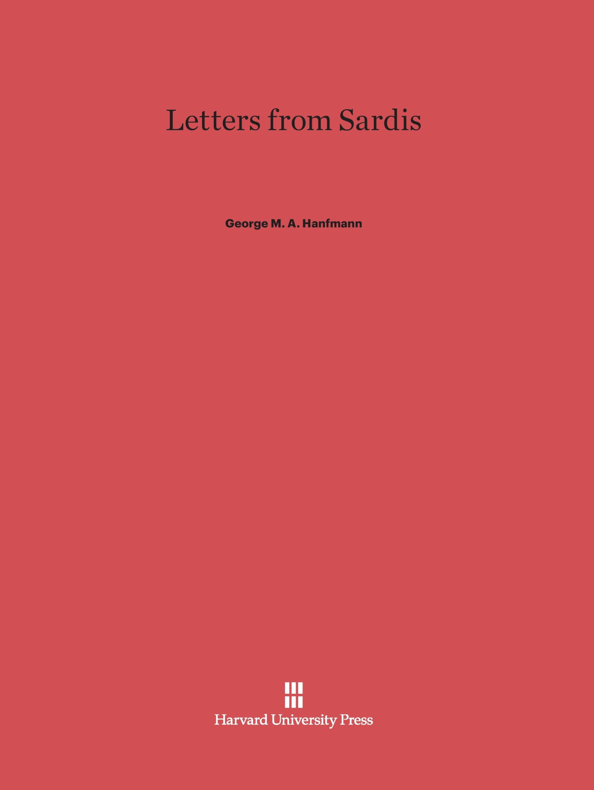 Letters from Sardis