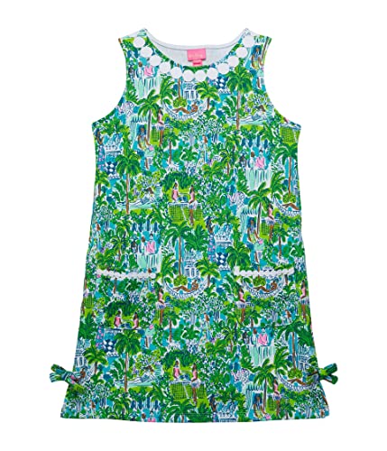 Lilly Pulitzer Girl's Lilly Knit Shift (Toddler/Little Kids/Big Kids) Sprout Green Lilly On Holiday Lg (8-10 Big Kid) #TOP23