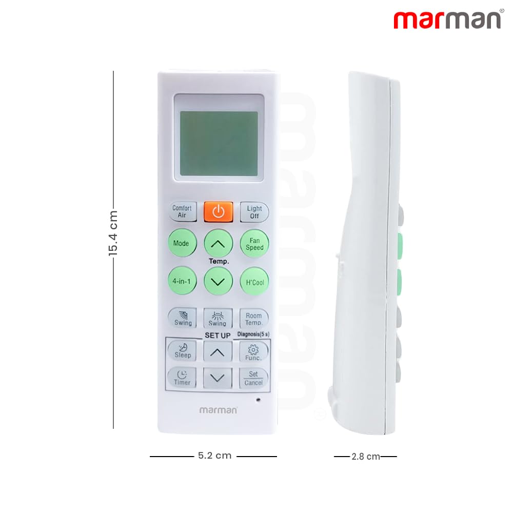 Diwali Offer Buy Now Marman® Compatible With Lg Ac Remote Original Model 36K