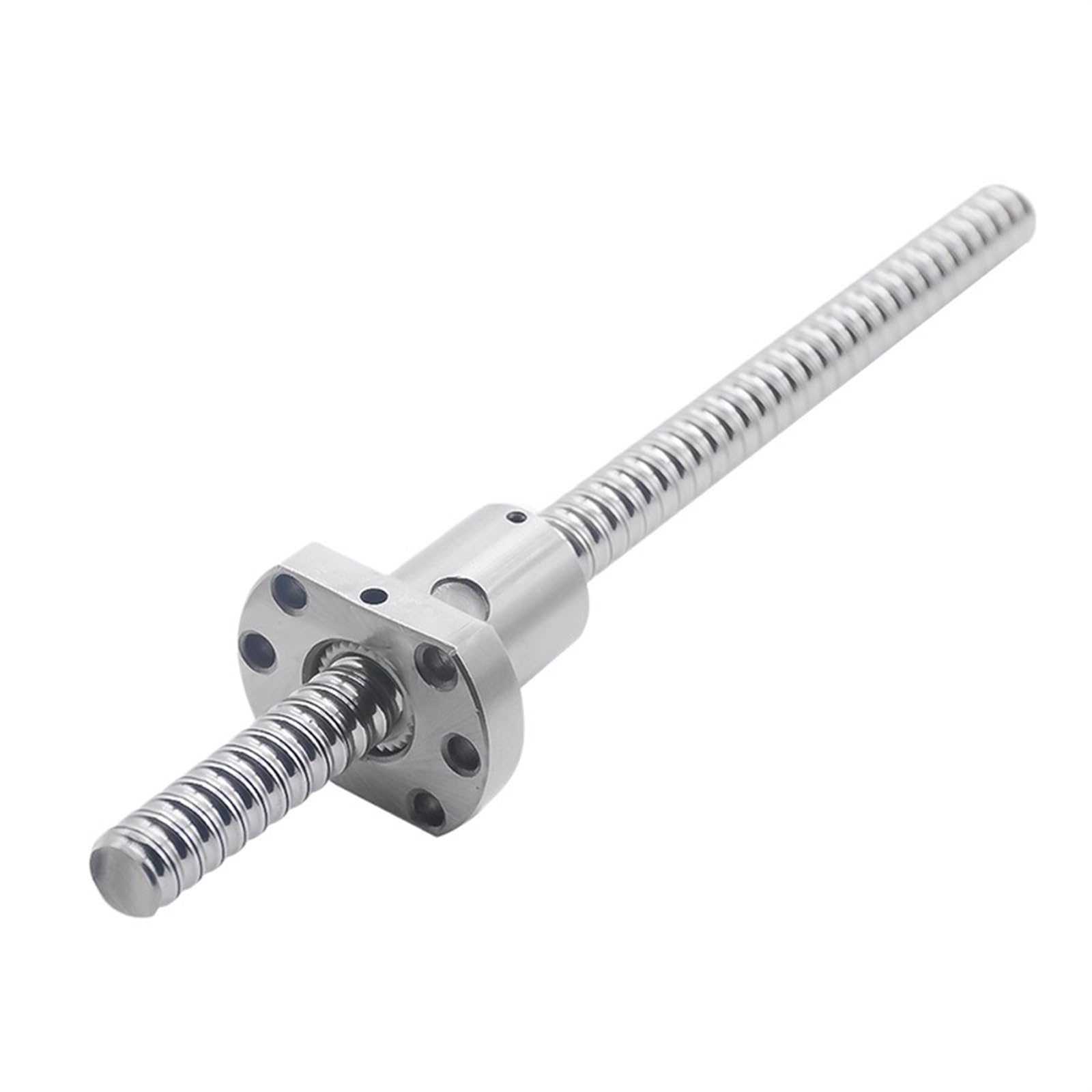 GTPBAO SFU1204 Vite a ricircolo di sfere rullata da 12 mm di diametro 4 mm C7 Grado 24 mm Dado a ricircolo di sfere senza estremità lavorata for un movimento fluido movimento(550mm)