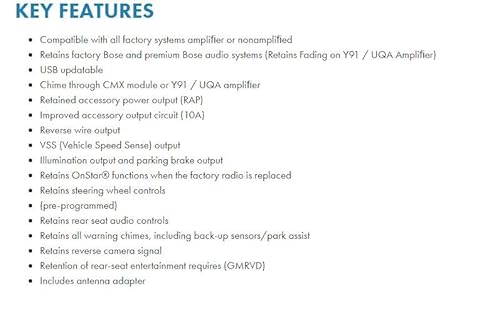 Pac Rp5Gm31 Radiopro5 Interface For General Motors, 8.60In. X 8.50In. X 2.10In. #TOP3