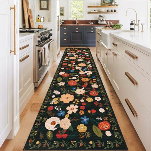 U'Artlines 2'6" x 10' Boho Runner Rug for Hallways Kitchen