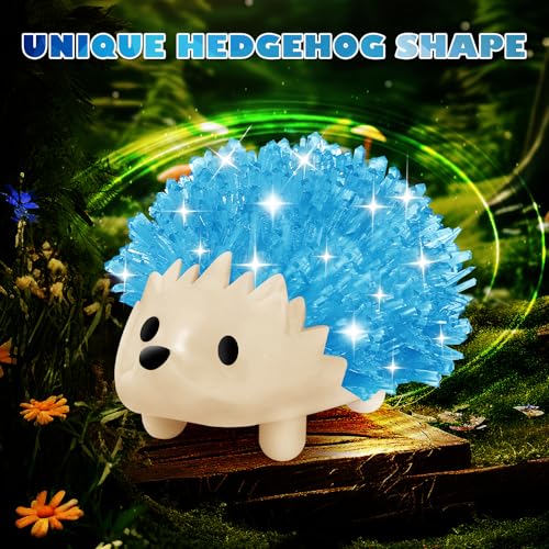 sdaymol Crystal Growing Kit for Kids - 2 Colors Hedgehog to Grow Fast in (24H),Science Experiments Learning & Educational Toys,Science Kits for Kids Age 8-12 STEM Project Gifts for Boys & Girls 6+ - Image 4