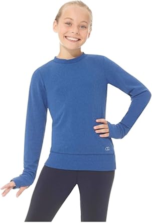 Mondor Girls Ladies Figure Skating Shirt - Ice Skating Thermal Shirt 4301