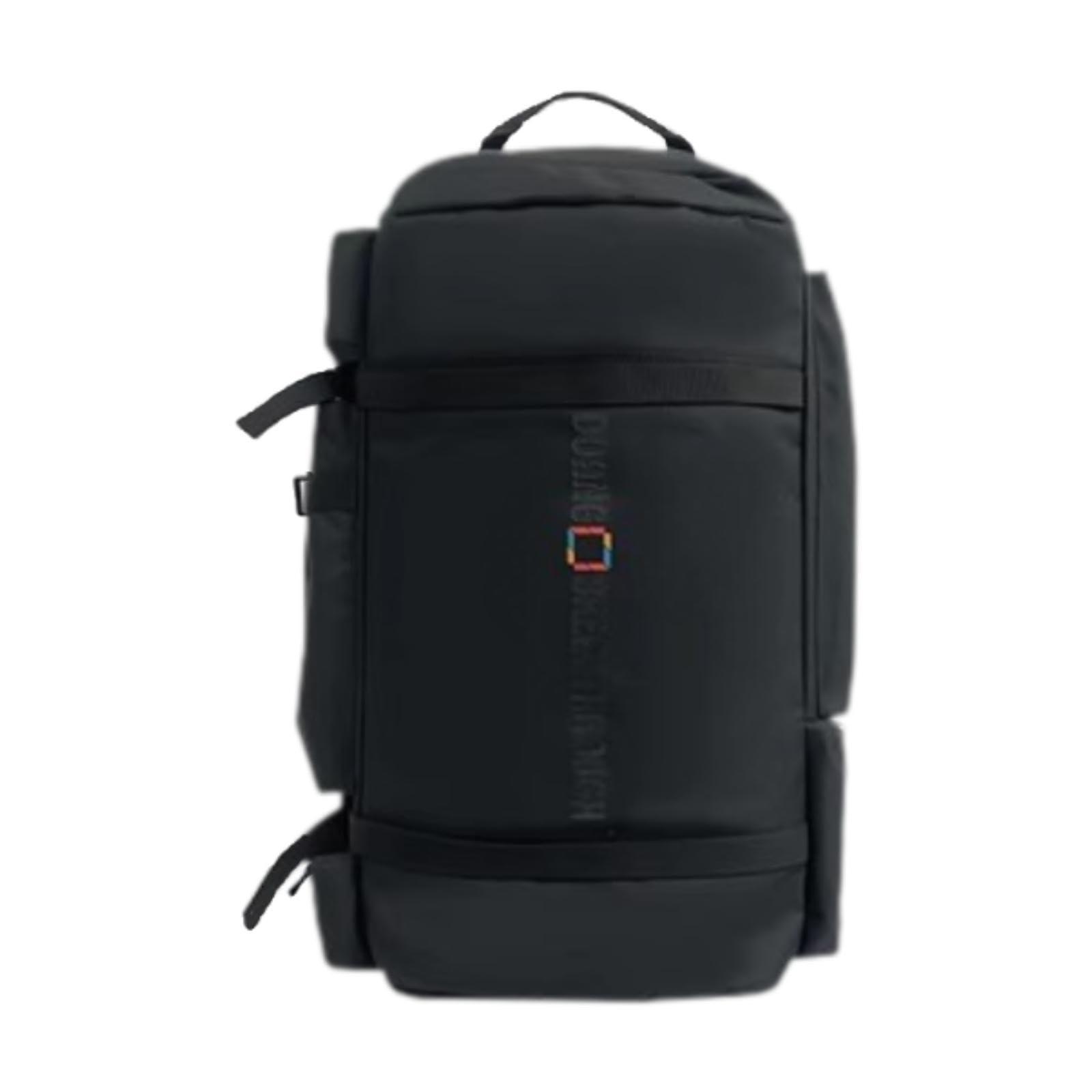 Ski Backpack Stylish Adults Ski Boot Bag for Yoga Cycling Outdoor Activities Black-picture-13