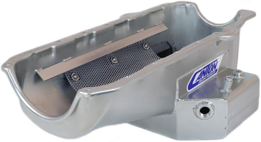 Canton Racing Products 15-240 Small Block Chevy Corvette Pre-1980 Road Race Oil Pan, 1 Pack