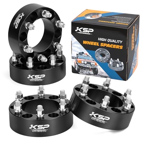 KSP 6x5.5 Wheel Spacers for Chevy Silverado GMC Sierra, 2inch 6x139.7mm Lug…