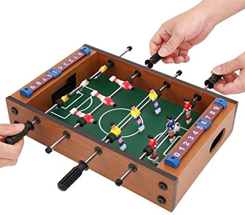 Preisvergleich Produktbild JHSHENGSHI Tischfußball, moderner Fußball-Spieltisch für Kinder und Erwachsene Tischfußballmaschine für Kinder Holz-Hallenfußball-Tischspiel-Tab (Tischspiele)