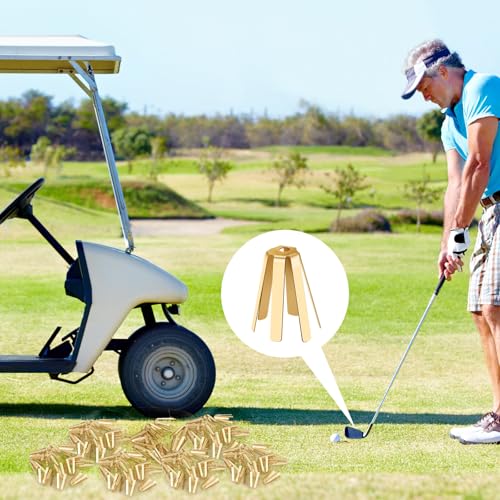 Sonwyoung 20 Pcs Universal Brass Golf Shaft Adapter Shims Fits. 335. 350. 355. 370 for All Shaft Accessories Adjustable Golf Adapter Shims(6 Legs)