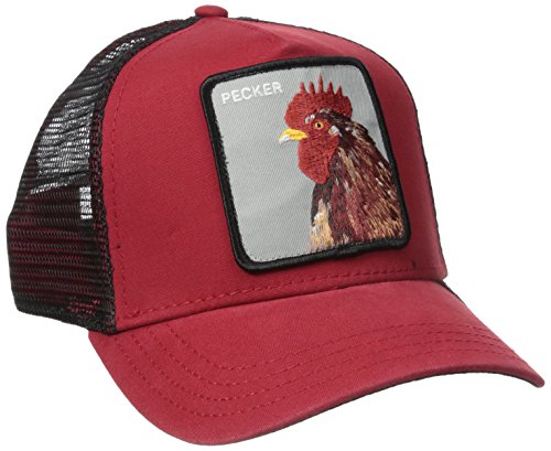 Goorin Brothers - Gorra De Béisbol Para Hombre, Cabeza De Gallo Roja, Taille Unique
