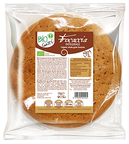 Probios Focaccia Integrale - 5 pezzi da 170 gr