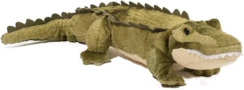 Miniatura 8 de Douglas Stream Line - Peluche de cocodrilo, 15 pulgadas de largo