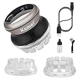 KEMEI Hair Clipper for Men,Circular Cordless Hair Trimmer, Self-Haircut Kit, Rechargeable LED Display - Image 2