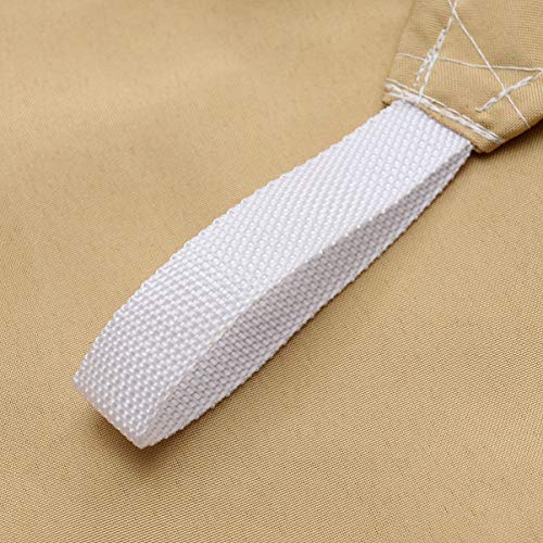 Yardwe Triangle Sun Sombra Vela Canopy Bloqueio UV para Pátios Ao Ar Livre Quintal Jardim Deck (Arei