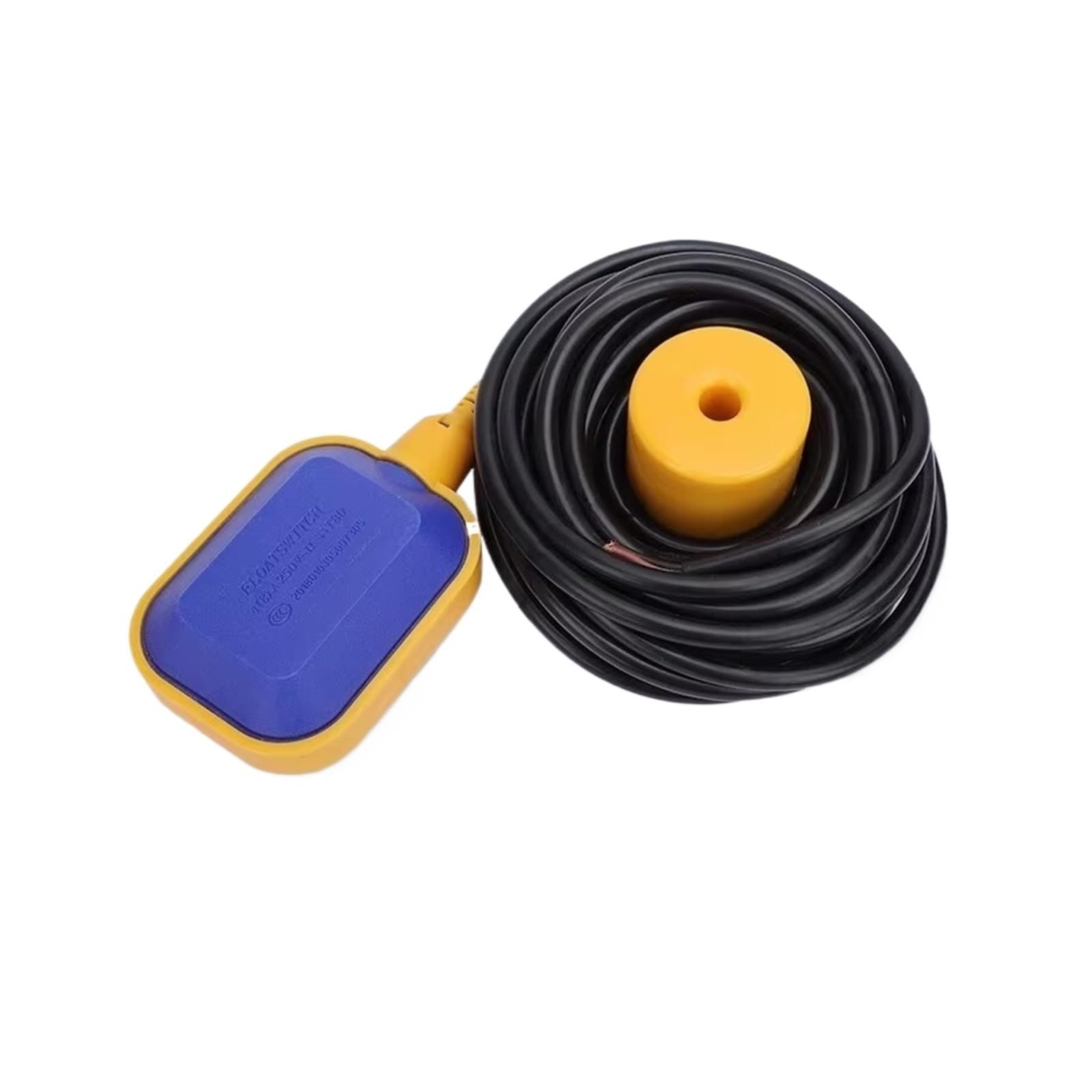 Interruptor de flotador con cable Interruptor de flotador cuadrado/redondo, controlador de nivel de agua líquida, sensor de 2/3/5/8/10 m 1 unidad(Rectangle,5 Meters)