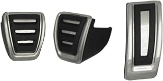 Car Styling Fuel Brake Dead Pedal Cover Set DSG Compatible For Seat Leon 5F MK3/Skoda Octavia A7/VW Golf 7 GTI Passat B8 Polo(MT)
