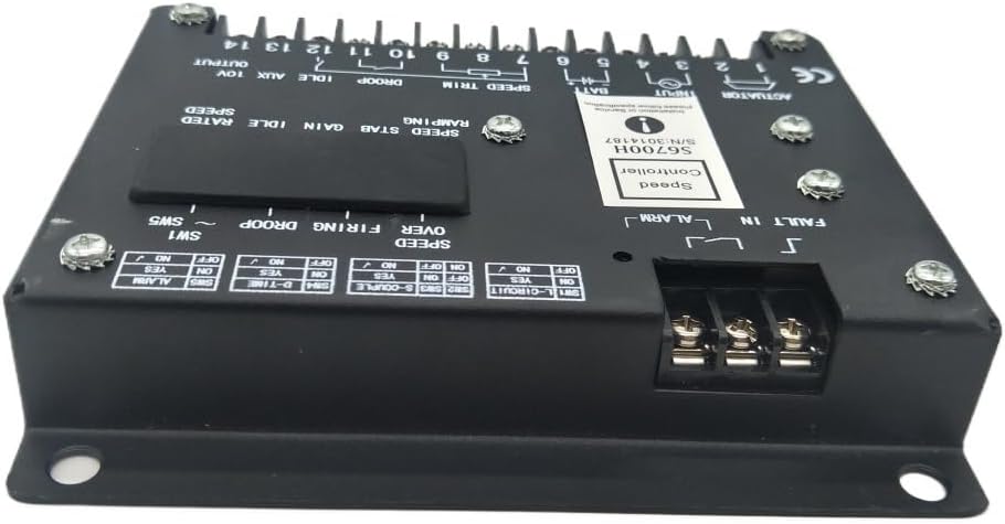 Diesel generator Speed Controller S6700H S6700E Governor Actuator Control Module Motor Panel Power GensetParts(S6700E Copy)