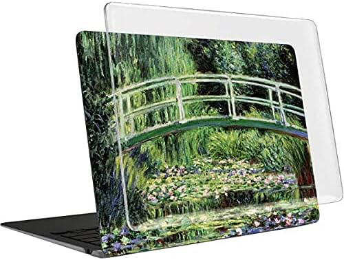 Skinit Case + Skin Compatible with MacBook Air 13in (2020) - Bridgeman Art White Waterlilies, 1899 Design